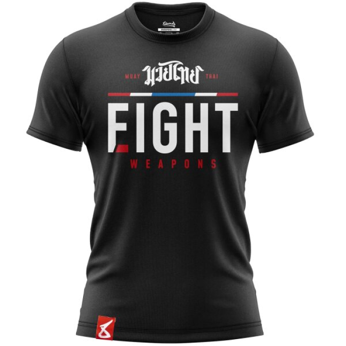 Тениска - 8 WEAPONS - The Fight Shirt - Black